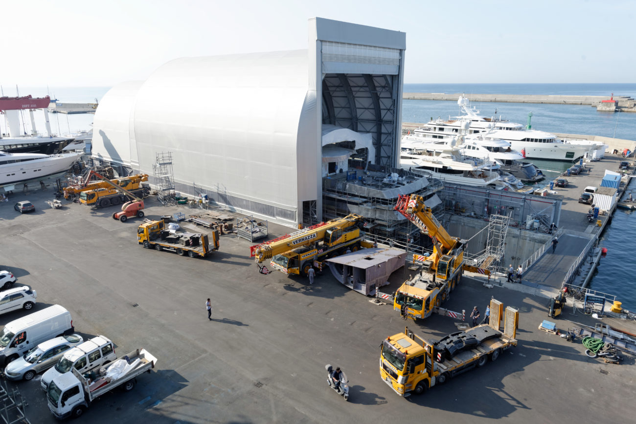 Direct management of second dry dock in Genoa