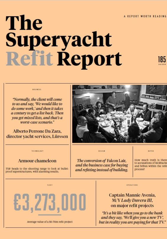 The Superyacht Refit Report 185