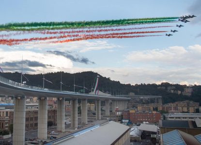 Genoa's new San Giorgio bridge opened