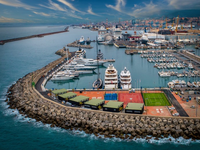 Waterfront Marina in Genoa